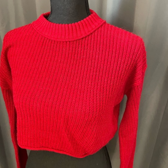 180. Wild Fable Cropped Sweater, Size XS, EUC - Picture 2 of 6